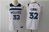 Youth Nike Minnesota Timberwolves #32 Karl-Anthony Towns White Swingman Stitched NBA Jersey,baseball caps,new era cap wholesale,wholesale hats