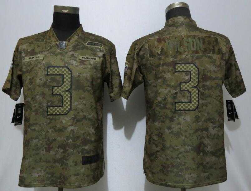 Women Nike Seahawks 3 Russell Wilson Camo Salute To Service Limited Jersey,We sell and wholesale Women Nike Seahawks 3 Russell Wilson Camo Salute To Service Limited Jersey on line form chian!