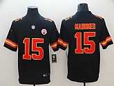Youth Nike Chiefs 15 Patrick Mahomes Black Vapor Untouchable Limited Jersey,baseball caps,new era cap wholesale,wholesale hats