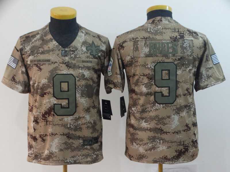 Youth Nike Saints 9 Drew Brees Camo Salute To Service Limited Jersey,We sell and wholesale Youth Nike Saints 9 Drew Brees Camo Salute To Service Limited Jersey on line form chian!