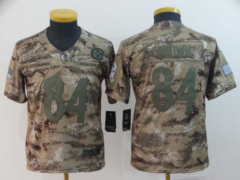 Youth Nike Steelers 84 Antonio Brown Camo Salute To Service Limited Jersey,We sell and wholesale Youth Nike Steelers 84 Antonio Brown Camo Salute To Service Limited Jersey on line form chian!