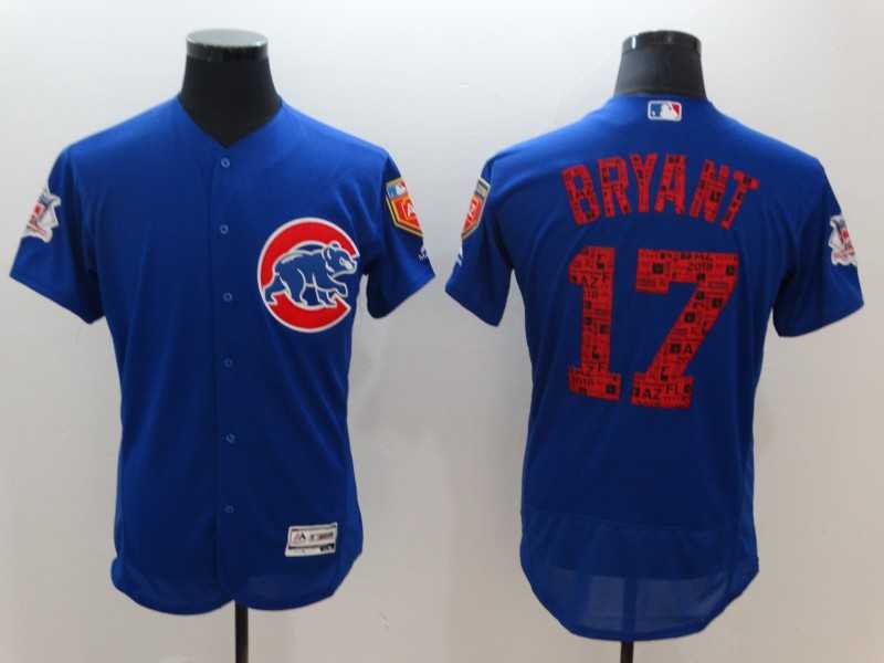 Cubs 17 Kris Bryant Royal 2018 Spring Training Flexbase baseball Jerseys,We sell and wholesale Cubs 17 Kris Bryant Royal 2018 Spring Training Flexbase baseball Jerseys on line form chian!