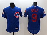 Cubs 9 Javier Baez Royal 2018 Spring Training Flexbase baseball Jerseys,baseball caps,new era cap wholesale,wholesale hats
