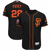 Giants 28 Buster Posey Gray Road 2 Flexbase baseball Jerseys,baseball caps,new era cap wholesale,wholesale hats