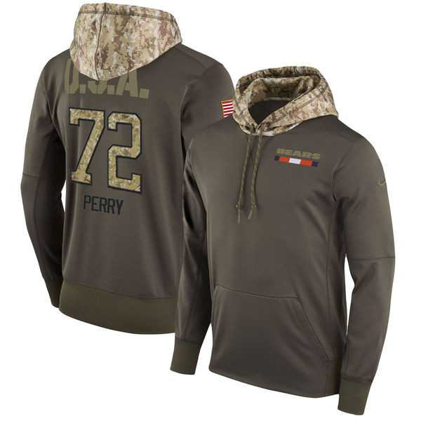 Nike Bears 72 Williams Perry Men's Olive Salute To Service Pullover Hoodie,We sell and wholesale Nike Bears 72 Williams Perry Men's Olive Salute To Service Pullover Hoodie on line form chian!