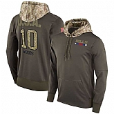 Nike Bills 10 Robert Woods Men's Olive Salute To Service Pullover Hoodie,baseball caps,new era cap wholesale,wholesale hats
