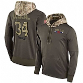 Nike Bills 34 Thurman Thomas Men's Olive Salute To Service Pullover Hoodie,baseball caps,new era cap wholesale,wholesale hats