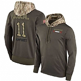 Nike Buccaneers 11 Adam Humphries Men's Olive Salute To Service Pullover Hoodie,baseball caps,new era cap wholesale,wholesale hats
