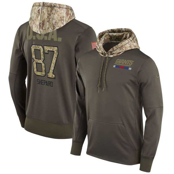 Nike Giants 87 Sterling Shepard Men's Olive Salute To Service Pullover Hoodie,We sell and wholesale Nike Giants 87 Sterling Shepard Men's Olive Salute To Service Pullover Hoodie on line form chian!
