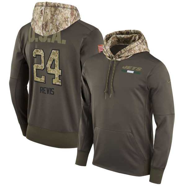 Nike Jets 24 Darrelle Revis Men's Olive Salute To Service Pullover Hoodie,We sell and wholesale Nike Jets 24 Darrelle Revis Men's Olive Salute To Service Pullover Hoodie on line form chian!