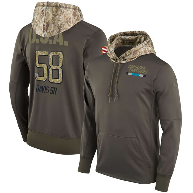 Nike Panthers 58 Thomas Davis Sr Men's Olive Salute To Service Pullover Hoodie,We sell and wholesale Nike Panthers 58 Thomas Davis Sr Men's Olive Salute To Service Pullover Hoodie on line form chian!