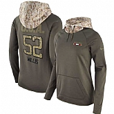 Women Nike 49ers 52 Patrick Willis Olive Salute To Service Pullover Hoodie,baseball caps,new era cap wholesale,wholesale hats