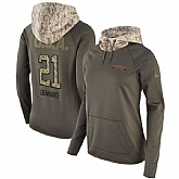 Women Nike Bengals 21 Darqueze Dennard Olive Salute To Service Pullover Hoodie,baseball caps,new era cap wholesale,wholesale hats