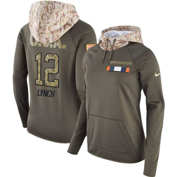 Women Nike Broncos 12 Paxton Lynch Olive Salute To Service Pullover Hoodie,We sell and wholesale Women Nike Broncos 12 Paxton Lynch Olive Salute To Service Pullover Hoodie on line form chian!