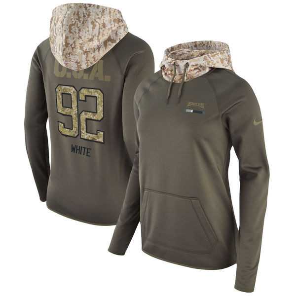 Women Nike Eagles 92 Reggie White Olive Salute To Service Pullover Hoodie,We sell and wholesale Women Nike Eagles 92 Reggie White Olive Salute To Service Pullover Hoodie on line form chian!