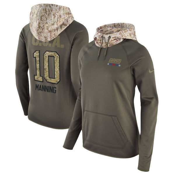 Women Nike Giants 10 Eli Manning Olive Salute To Service Pullover Hoodie,We sell and wholesale Women Nike Giants 10 Eli Manning Olive Salute To Service Pullover Hoodie on line form chian!