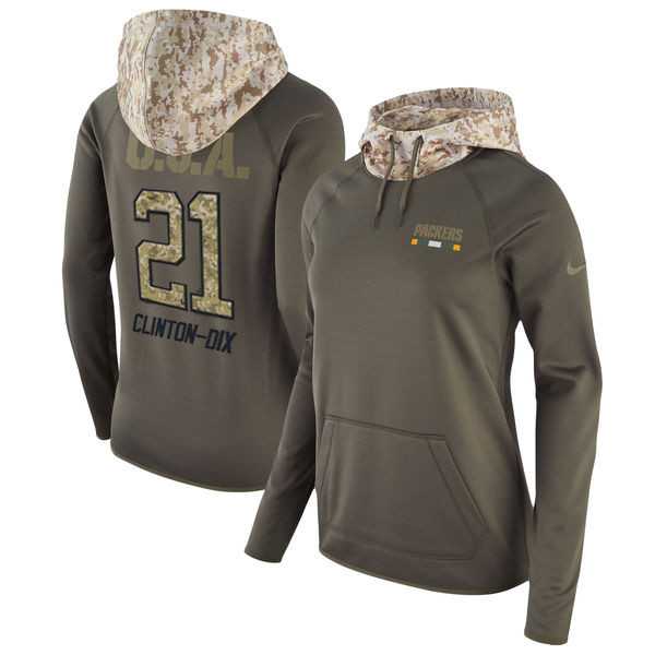 Women Nike Packers 21 Ha Ha Clinton Dix Olive Salute To Service Pullover Hoodie,We sell and wholesale Women Nike Packers 21 Ha Ha Clinton Dix Olive Salute To Service Pullover Hoodie on line form chian!