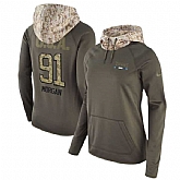 Women Nike Titans 91 Derrick Morgan Olive Salute To Service Pullover Hoodie,baseball caps,new era cap wholesale,wholesale hats