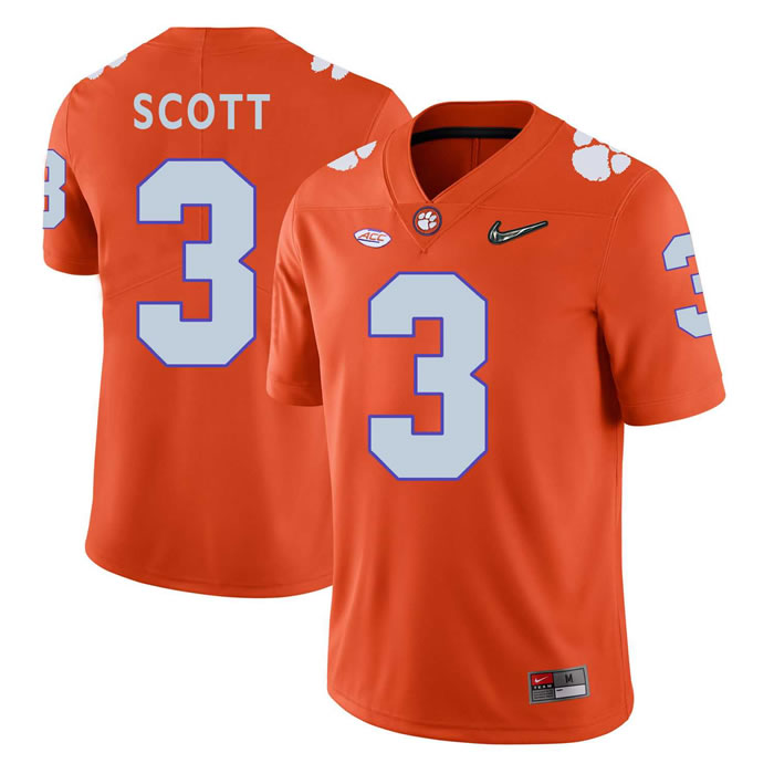 Clemson Tigers #3 Artavis Scott Orange With Diamond Logo College Football Jersey DingZhi,We sell and wholesale Clemson Tigers #3 Artavis Scott Orange With Diamond Logo College Football Jersey DingZhi on line form chian!