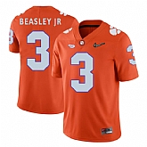 Clemson Tigers #3 Vic Beasley Jr. Orange With Diamond Logo College Football Jersey DingZhi,baseball caps,new era cap wholesale,wholesale hats