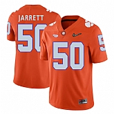 Clemson Tigers #50 Grady Jarrett Orange With Diamond Logo College Football Jersey DingZhi,baseball caps,new era cap wholesale,wholesale hats