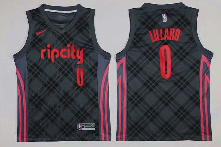 Nike Blazers #0 Damian Lillard Gray City Edition Swingman Jersey,We sell and wholesale Nike Blazers #0 Damian Lillard Gray City Edition Swingman Jersey on line form chian!