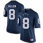 Penn State Nittany Lions #8 Mark Allen Navy College Football Jersey DingZhi,baseball caps,new era cap wholesale,wholesale hats