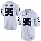 Penn State Nittany Lions #95 Carl Nassib White College Football Jersey DingZhi,baseball caps,new era cap wholesale,wholesale hats