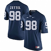 Penn State Nittany Lions #98 Anthony Zettel Navy College Football Jersey DingZhi,baseball caps,new era cap wholesale,wholesale hats