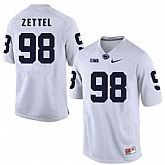 Penn State Nittany Lions #98 Anthony Zettel White College Football Jersey DingZhi,baseball caps,new era cap wholesale,wholesale hats