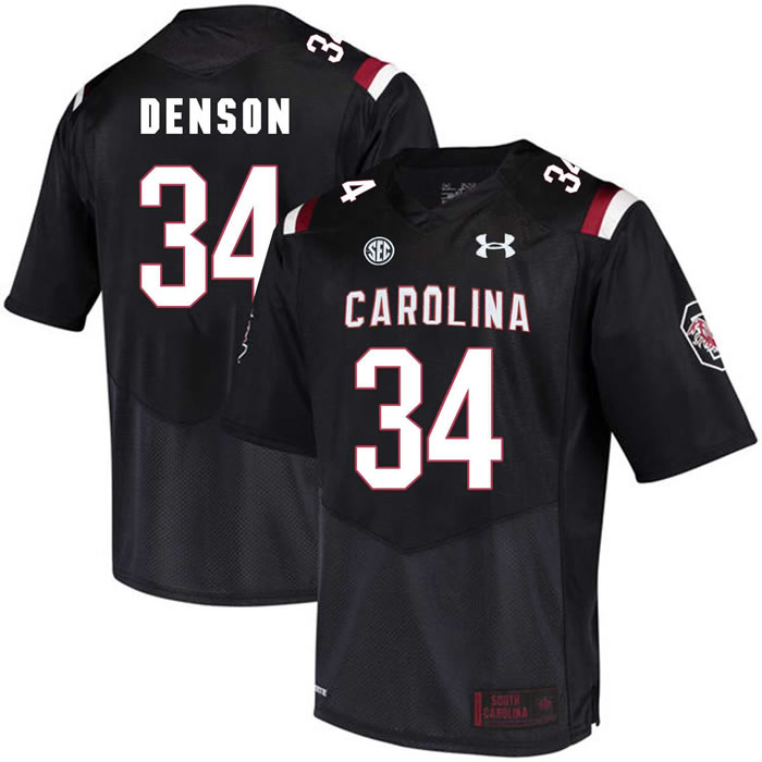 South Carolina Gamecocks #34 Mon Denson Black College Football Jersey DingZhi,We sell and wholesale South Carolina Gamecocks #34 Mon Denson Black College Football Jersey DingZhi on line form chian!