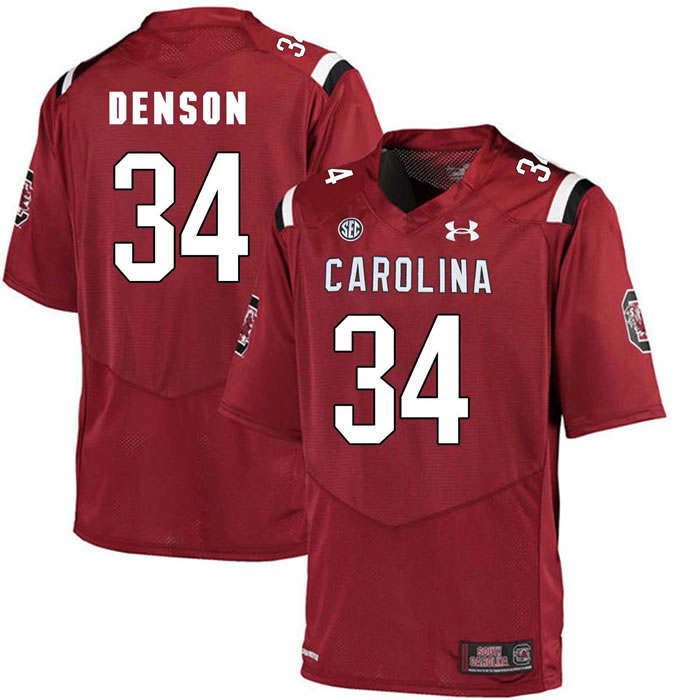 South Carolina Gamecocks #34 Mon Denson Red College Football Jersey DingZhi,We sell and wholesale South Carolina Gamecocks #34 Mon Denson Red College Football Jersey DingZhi on line form chian!