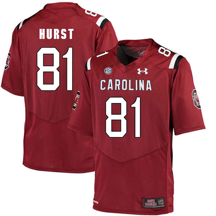 South Carolina Gamecocks #81 Hayden Hurst Red College Football Jersey DingZhi,We sell and wholesale South Carolina Gamecocks #81 Hayden Hurst Red College Football Jersey DingZhi on line form chian!