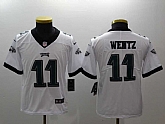 Youth Nike Philadelphia Eagles #11 Carson Wentz White Vapor Untouchable Player Limited Jersey,baseball caps,new era cap wholesale,wholesale hats