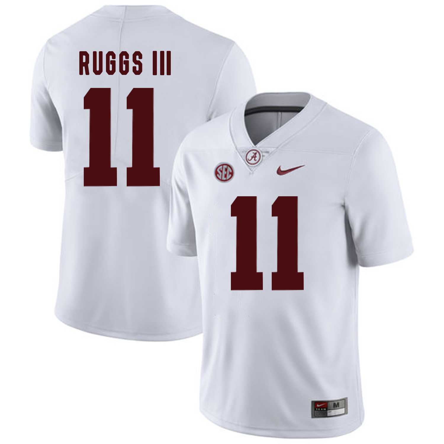 Alabama Crimson Tide 11 Henry Ruggs III White College Football Jersey DingZhi,We sell and wholesale Alabama Crimson Tide 11 Henry Ruggs III White College Football Jersey DingZhi on line form chian!