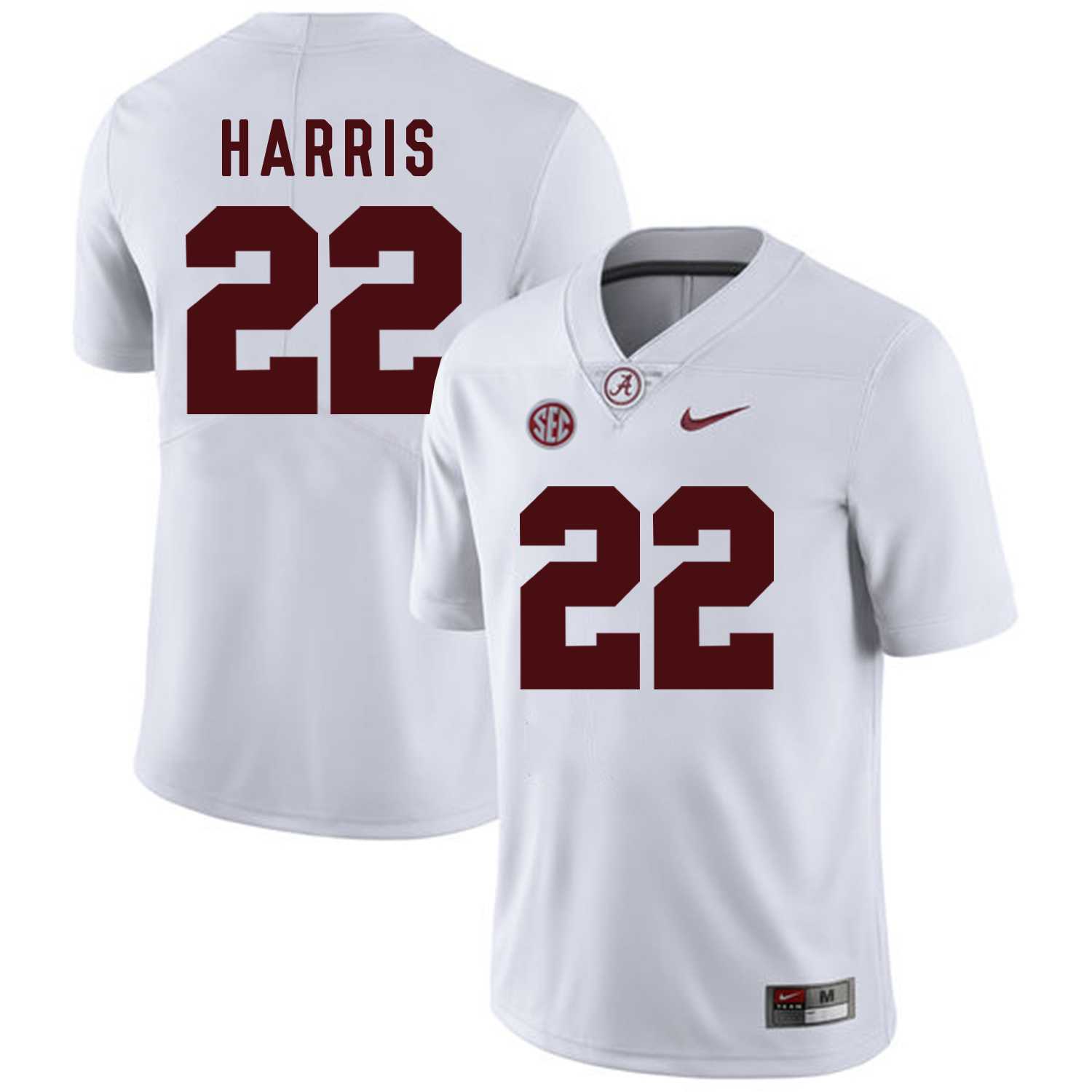 Alabama Crimson Tide 22 Najee Harris White College Football Jersey DingZhi,We sell and wholesale Alabama Crimson Tide 22 Najee Harris White College Football Jersey DingZhi on line form chian!