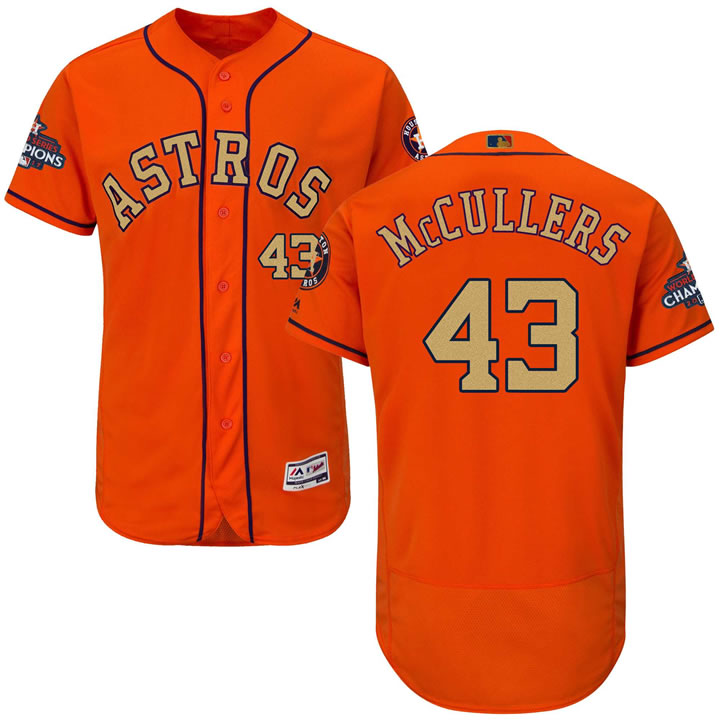 Astros #43 Lance McCullers Orange 2018 Gold Program Flexbase Jersey,We sell and wholesale Astros #43 Lance McCullers Orange 2018 Gold Program Flexbase Jersey on line form chian!
