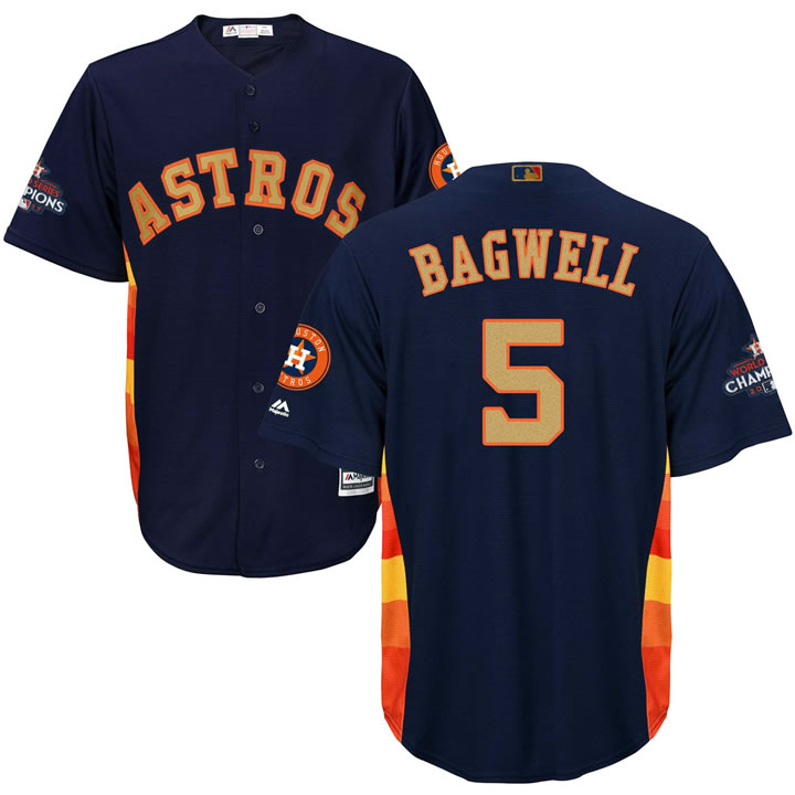 Astros #5 Jeff Bagwell Navy 2018 Gold Program Cool Base Jersey,We sell and wholesale Astros #5 Jeff Bagwell Navy 2018 Gold Program Cool Base Jersey on line form chian!