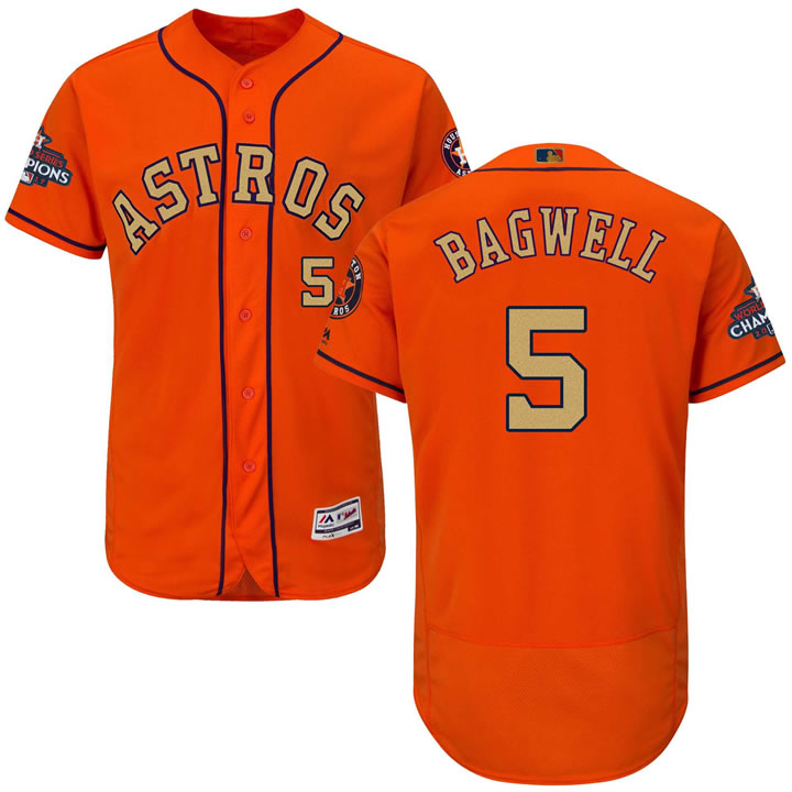 Astros #5 Jeff Bagwell Orange 2018 Gold Program Flexbase Jersey,We sell and wholesale Astros #5 Jeff Bagwell Orange 2018 Gold Program Flexbase Jersey on line form chian!