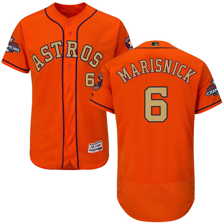 Astros #6 Jake Marisnick Orange 2018 Gold Program Flexbase Jersey,We sell and wholesale Astros #6 Jake Marisnick Orange 2018 Gold Program Flexbase Jersey on line form chian!