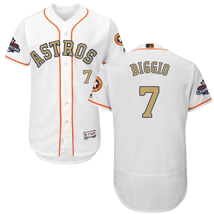 Astros #7 Craig Biggio White 2018 Gold Program Flexbase Jersey,We sell and wholesale Astros #7 Craig Biggio White 2018 Gold Program Flexbase Jersey on line form chian!