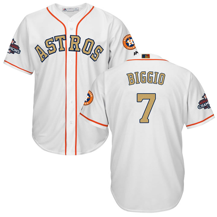 Astros #7 Craig Biggio White Gold Program Cool Base Jersey,We sell and wholesale Astros #7 Craig Biggio White Gold Program Cool Base Jersey on line form chian!