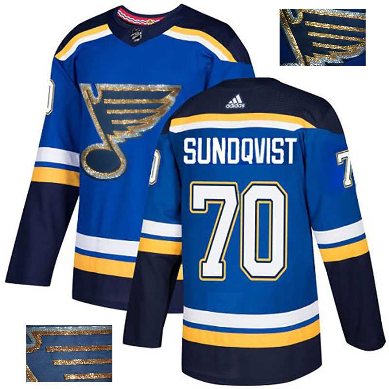 Blues 70 Oskar Sundqvist Blue Glittery Edition Adidas Jersey,We sell and wholesale Blues 70 Oskar Sundqvist Blue Glittery Edition Adidas Jersey on line form chian!