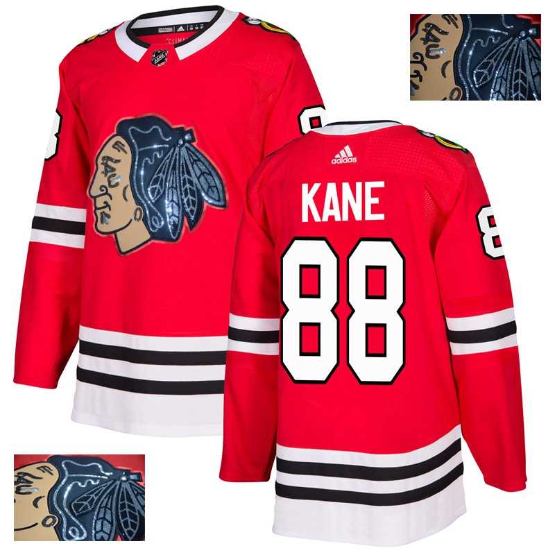 Chicago Blackhawks #88 Patrick Kane Red With Special Glittery Logo Adidas Jersey,We sell and wholesale Chicago Blackhawks #88 Patrick Kane Red With Special Glittery Logo Adidas Jersey on line form chian!
