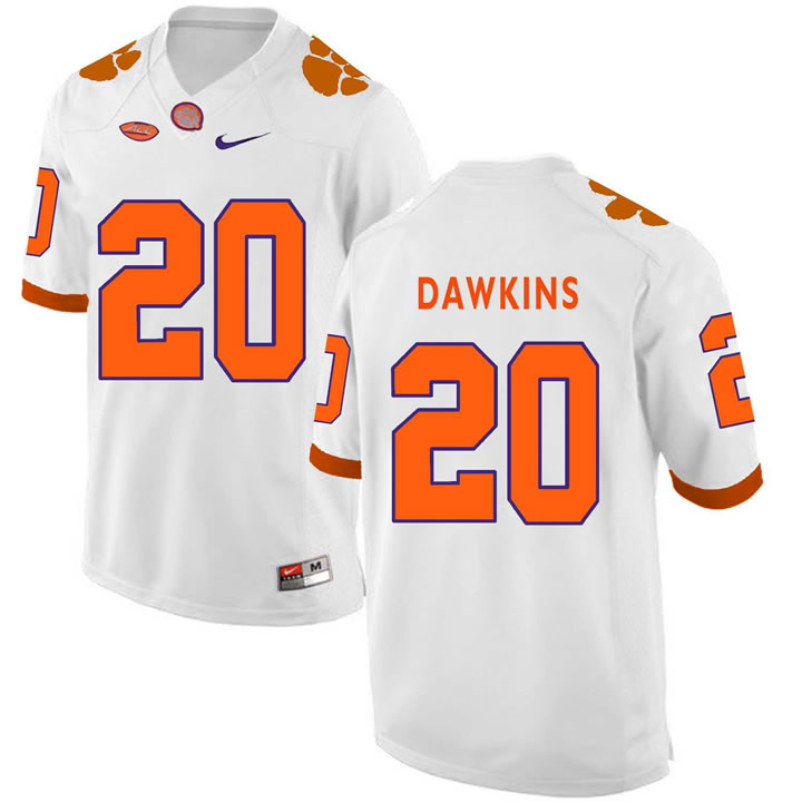 Clemson Tigers 20 Brian Dawkins White College Football Jersey DingZhi,We sell and wholesale Clemson Tigers 20 Brian Dawkins White College Football Jersey DingZhi on line form chian!