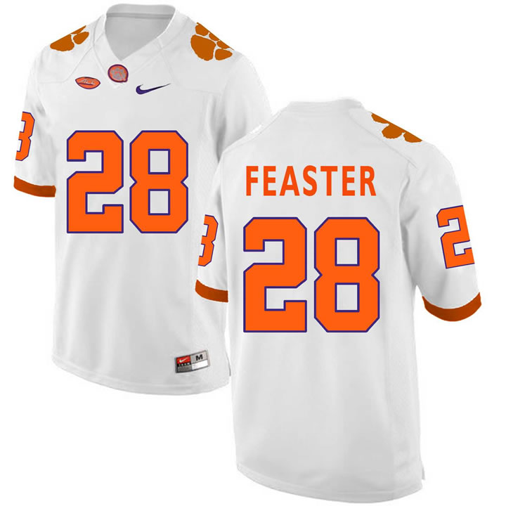 Clemson Tigers 28 Tavien Feaster White College Football Jersey DingZhi,We sell and wholesale Clemson Tigers 28 Tavien Feaster White College Football Jersey DingZhi on line form chian!
