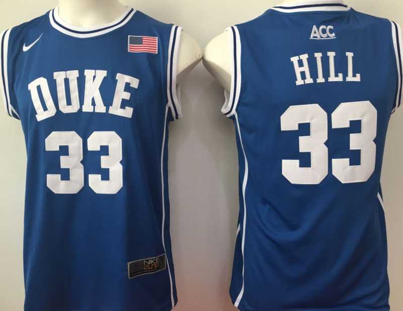 Duke Blue Devils 33 Grant Hill Blue College Basketball Jersey,We sell and wholesale Duke Blue Devils 33 Grant Hill Blue College Basketball Jersey on line form chian!
