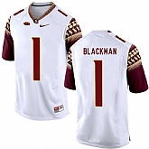 Florida State Seminoles 1 James Blackman White College Football Jersey DingZhi,baseball caps,new era cap wholesale,wholesale hats