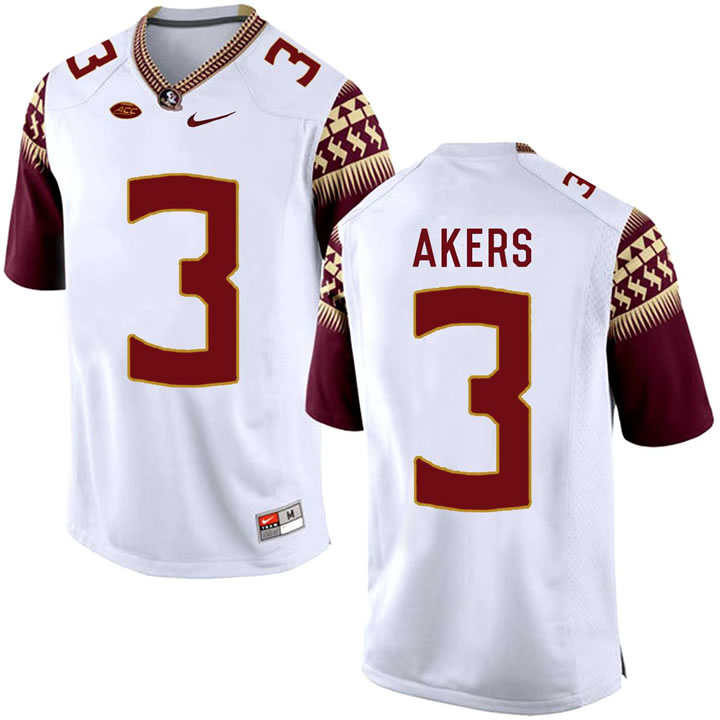 Florida State Seminoles 3 Cam Akers White College Football Jersey DingZhi,We sell and wholesale Florida State Seminoles 3 Cam Akers White College Football Jersey DingZhi on line form chian!