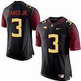 Florida State Seminoles 3 Derwin James JR. Black College Football Jersey DingZhi,baseball caps,new era cap wholesale,wholesale hats